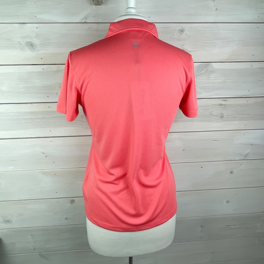 Daily Sports Peoria Coral Golf Athletic Polo Top Size Medium - NWT - Picture 3 of 6